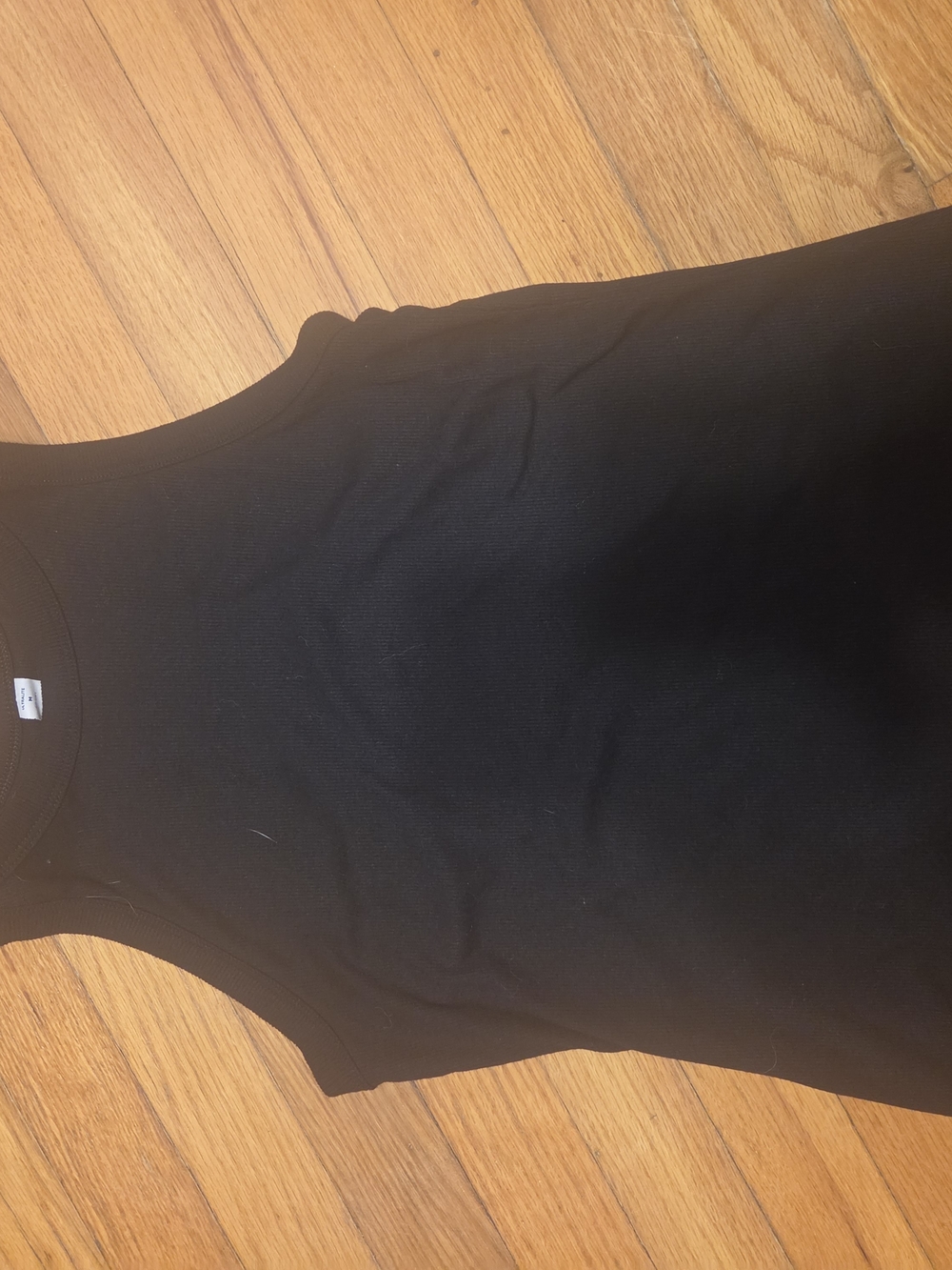 Old Navy Black Ribbed Tank Top